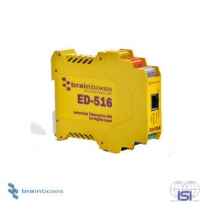 ED 516 - Ethernet to 16 Digital Inputs + RS485 Gateway