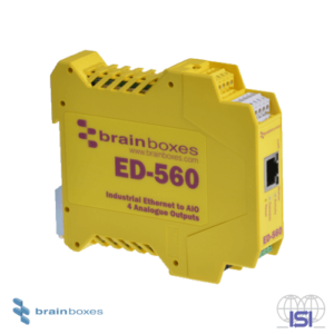 ED 560 - Ethernet to 4 Analogue Outputs + RS485 Gateway